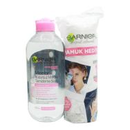 Garnier Micellar Kusursuz 400 ml Makyaj Temizleme Suyu + Pamuk