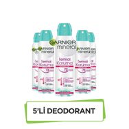 Garnier Mineral Termal Koruma 5x150 ml Kadın Sprey Deodorant
