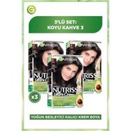 Garnier Nutrisse Ultra Creme 3 3x60 ml Saç Boyası