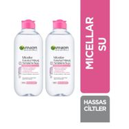 Garnier Saf Temiz Micellar 400 ml x 2 Kusursuz Makyaj Temizleme Suyu