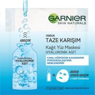 Garnier Taze Karışım Kağıt Hyaluronik Yüz Maskesi
