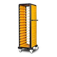 Gastrolley 150 Tekli 2 Yanı Kapalı 57x71x174 cm Servis Tepsi Arabası
