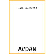 Gates 6PK2213 Kanallı Kayış