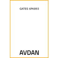 Gates 6PK893 Kanallı Kayış