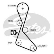 Gates K015130XS Clio 91 98 Laguna 93 01 Traffic 86 94 R9 R11 R19 R21 1.7 1.8 Eksantrik Gergi Kiti