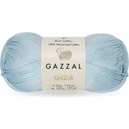 Gazzal 2473 Açık Mavi 50 gr Giza El Örgü İpi