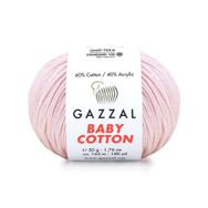 Gazzal 3411 50 gr Baby Cotton El Örgü İpi