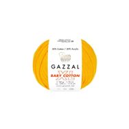 Gazzal 3417 Hardal Sarısı Baby Cotton Xl El Örgü İpi
