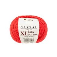 Gazzal 3418 Kırmızı Baby Cotton Xl El Örgü Ipi