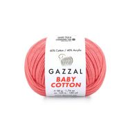Gazzal 3435 Pembe Baby Cotton 25 El Örgü İpi