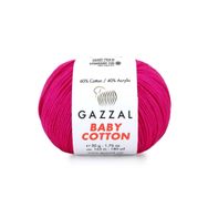 Gazzal 3461 Şeker Pembe Baby Cotton El Örgü Ipi