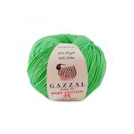 Gazzal 3466 Yeşil Baby Cotton 25 El Örgü İpi