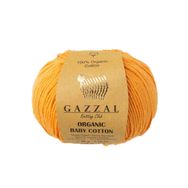 Gazzal 418 Hardal Sarısı Organic Baby Cotton El Örgü Ipi