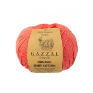 Gazzal 419 Nar Çiçeği Organic Baby Cotton El Örgü İpi