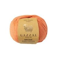 Gazzal 438 Turuncu Organic Baby Cotton El Örgü Ipi