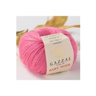 Gazzal 831 Pembe Baby Wool El Örgü İpi