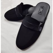 GC 355 Nubuk Siyah Erkek Terlik