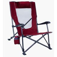 GCI Outdoor Low-Ride Recliner 3 Kademeli Katlanır Bordo Kamp Sandalyesi