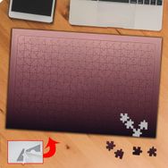 GD12 Degrade Gradyan Color Siyah Pembe 240 Parça Puzzle Yapboz Tablo
