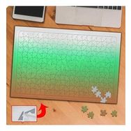GD17 Gradyan Degrade Gradient Yeşil 240 Parça Puzzle Yapboz Tablo
