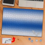 GD4 Gradyan Degrade Gradient Mavi 240 Parça Puzzle Yapboz Tablo