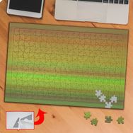 GD8 Degrade Gradyan Color Yeşil 240 Parça Puzzle Yapboz Tablo
