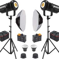 GDX LV-700C-II 95 cm Bowens Octagon Softbox + 260 cm Kalın Işık Ayağı 2'li Full Set