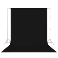 GDX Siyah 2.70X11 Metre Seyyar Kağıt Sonsuz Fon Perde