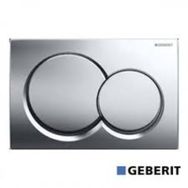 Geberit 115.035.21.1 Alpha 01 Parlak Krom Kumanda Paneli