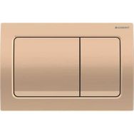 Geberit 115.055.QA.1 Alpha30 Çift Basmalı Bronz Kumanda Kapağı
