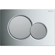 Geberit 115.770.KA.5 Sigma01 Çift Basmalı Parlak-Mat Krom Kumanda Kapağı
