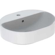 Geberit 500.777.01.2 VariForm Banklı B60 Çanak Lavabo Eliptik Batarya