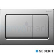 Geberit Alpha30 115.055.46.1 Mat Krom Çift Basmalı Kumanda Kapağı