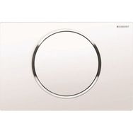 Geberit Sigma 10 Tek Basmalı Parlak Beyaz Kumanda Kapağı
