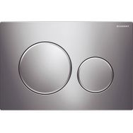 Geberit Sigma20 115.882.KH.1 Parlak-Mat-Parlak Çift Basmalı Kumanda Kapağı