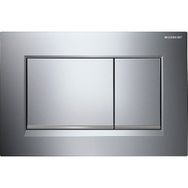 Geberit Sigma30 115.883.KJ.1 Beyaz-Parlak-Beyaz Çift Basmalı Kumanda Kapağı