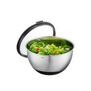 Gefu 24 cm Çelik Kapaklı Salata Kasesi