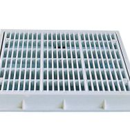 Gemaş 26.5x26.5 cm Kare Dip Emiş Süzgeci