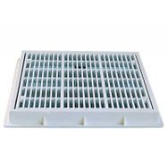 Gemaş 26,5x26,5 cm Kare Dip Emiş Izgara Dış Çerçevesi