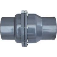 Gemaş PVC İki Parçalı Gövde Civatalı 110 mm Çalpara Çekvalf