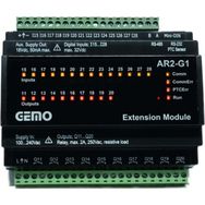Gemo Plc AR2-G1-24VDC-14D-TR Ray Tipi Genişleme Modülü