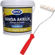 Gemsa 1020 Malahit 20 kg Akrilik İzolasyonlu Dış Cephe Boyası