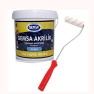 Gemsa Akrilik Hardal 3 kg Dış Cephe Boyası