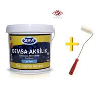 Gemsa Akrilik İğde 3 kg Dış Cephe Boyası