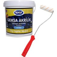 Gemsa Akrilik Sığla 3 kg Dış Cephe Boyası