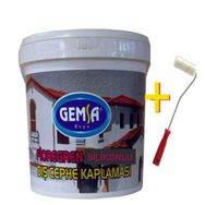 Gemsa Fioregren Beton Gri 20 kg Textürlü Dış Cephe Boyası