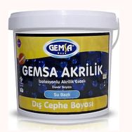 Gemsa Unisil Çiğdem 20 kg Plastik Dış Cephe Boyası