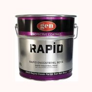 Gen 15 kg Rapid Endüstriyel Boya Mat Siyah Boya