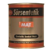 Gen 3 kg Sür Sentetik Siyah Mat Boya