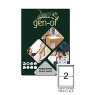 Gen-Of GK-2002 199.6x289.10 200 Adet Lazer Etiket